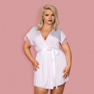 OBSESSIVE QUEEN SIZE GIRLLY PEIGNOIR AND THONG