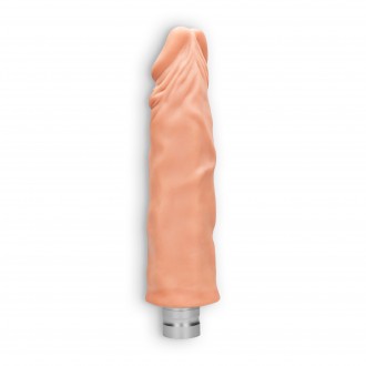 REALISTIC VIBRATING DILDO 10" REALROCK FLESH