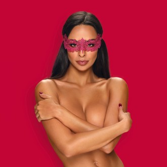 OBSESSIVE A701 LACE MASK PINK