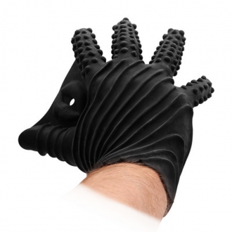 MASTURBATION GLOVE - BLACK