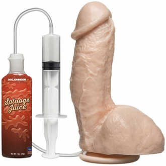 THE AMAZING SQUIRTING REALISTIC COCK