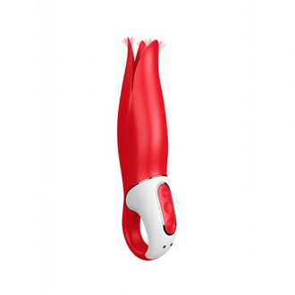POWER FLOWER - CLASSIC VIBRATOR - RED