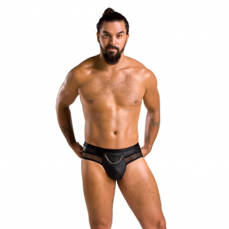 030 SLIP OPEN TOM BLACK L/XL - PASSION