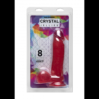 REALISTIC COCK WITH BALLS - 8 / 20 CM