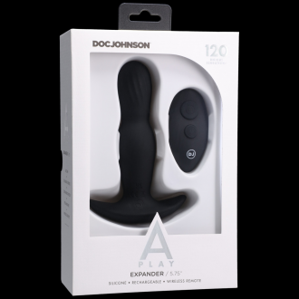 EXPANDER - SILICONE ANAL PLUG WITH REMOTE CONTROL