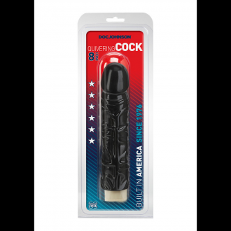 QUIVERING COCK - REALISTIC MULTISPEED VIBRATOR - 8 / 20 CM