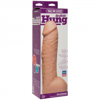 REALISTIC HUNG - REALISTIC DILDO - 13 / 32 CM