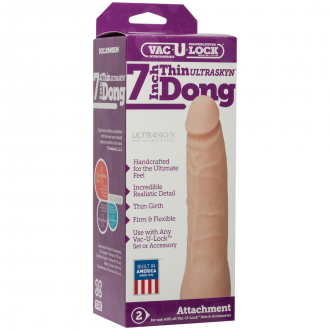 REALISTIC ULTRASKYN DILDO - 7 / 18 CM