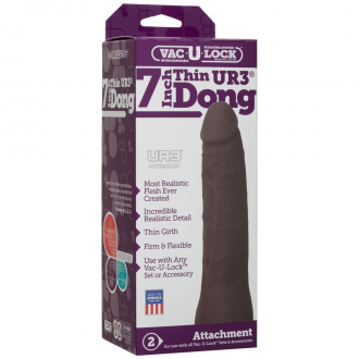 REALISTIC ULTRASKYN DILDO - 7 / 18 CM