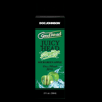JUICY HEAD - DRY MOUTH SPRAY - SOUR GREEN APPLE - 2 FL OZ / 60 ML