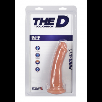 SLIM D - SLIM D FSCHE FIRMSKYN DILDO - 7 / 17 CM