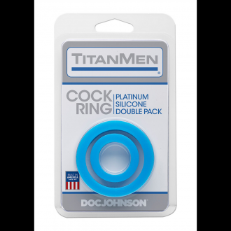 SILICONE COCKRING SET - 2 PIECES