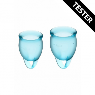 FEEL CONFIDENT - MENSTRUAL CUP - LIGHT BLUE - TESTER