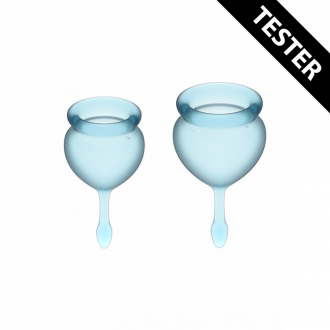 FEEL GOOD - MENSTRUAL CUP - LIGHT BLUE - TESTER