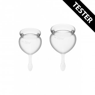 FEEL GOOD - MENSTRUAL CUP - TRANSPARENT - TESTER
