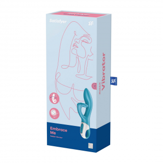 EMBRACE ME - RABBIT VIBRATOR - TURQUOISE