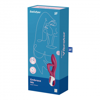 EMBRACE ME - RABBIT VIBRATOR - BERRY