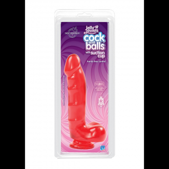 COCK AND BALLS WITH SUCTION CUP