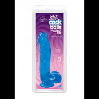 COCK AND BALLS WITH SUCTION CUP