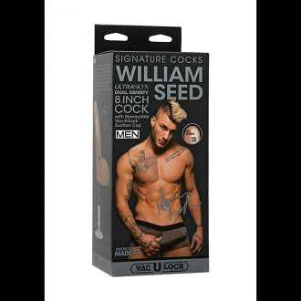 WILLIAM SEED - REALISTIC ULTRASKYN DILDO - 8 / 20 CM