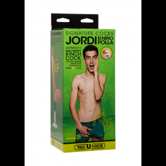 JORDI EL NIO - REALISTIC ULTRASKYN DILDO - 2 PIECES