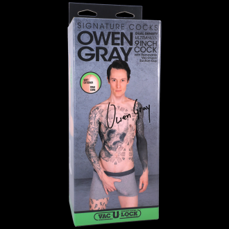 OWEN GRAY - REALISTIC ULTRASKYN DILDO - 9 / 22 CM