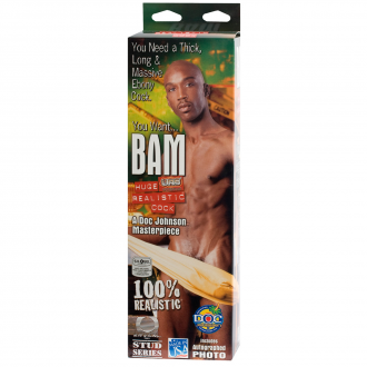 BAM - BIG REALISTIC DILDO - 13 / 34 CM