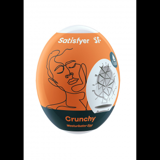 CRUNCHY - MASTURBATOR EGG - ORANGE