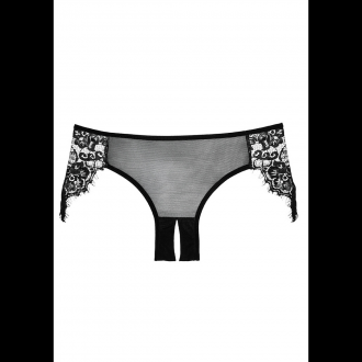 LAVISH - CROTCHLESS LACE PANTIES - ONE SIZE