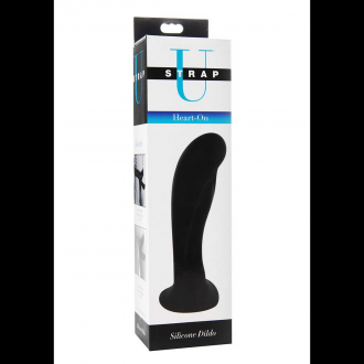 STRAP U HEART ON - SILICONE DILDO