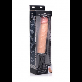 ONSLAUGHT - XXL VIBRATING DILDO THRUSTER
